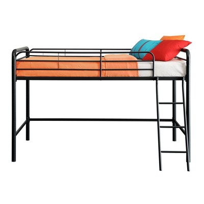 Twin Metal Loft Bed Black - Room & Joy : Target