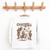 Christmas on the Range - Toddler Long Sleeve Graphic Tee and Youth Long Sleeve Graphic T-Shirt - 2 of 3
