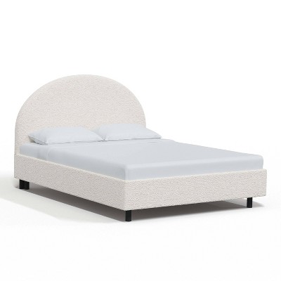 Skyline Furniture California King Adaline Platform Bed Sheepskin ...