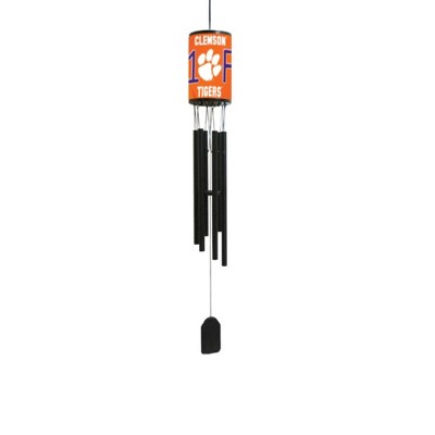 NCAA Wind Chime, #1 Fan with Team Logo - Clemson Tigers