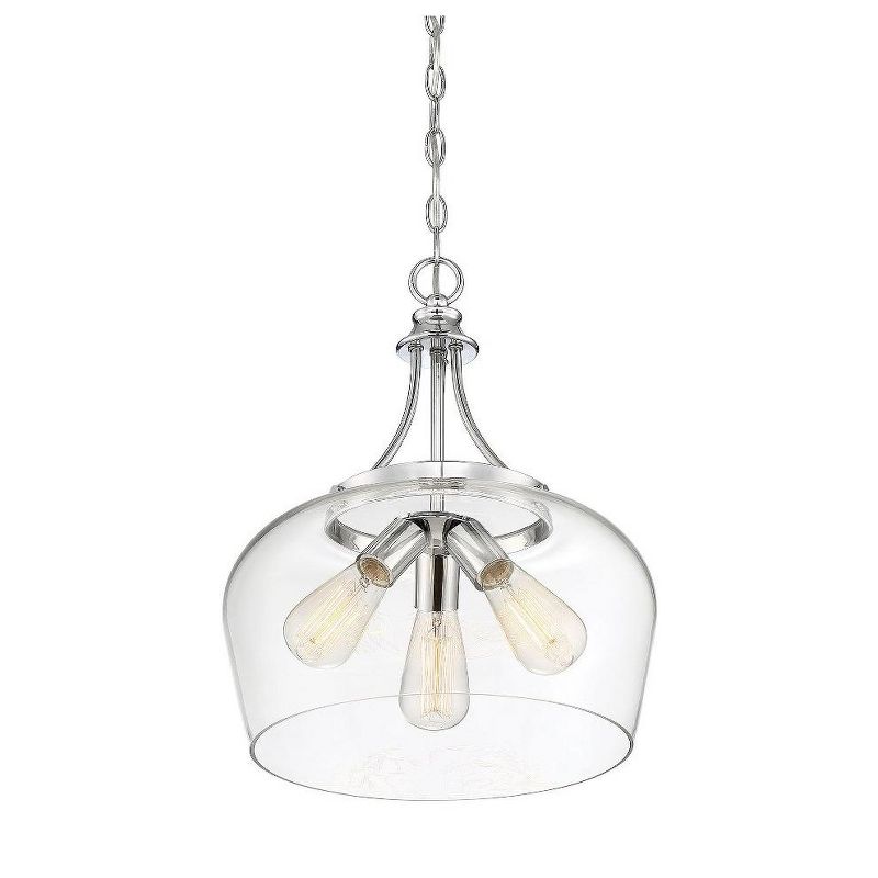 Savoy House Octave 3 - Light Pendant in  Warm Brass, 5 of 6