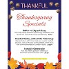 Great Papers Thankful Thanksgiving Letterhead Multicolor 50/Pack (2021119) - 2 of 4