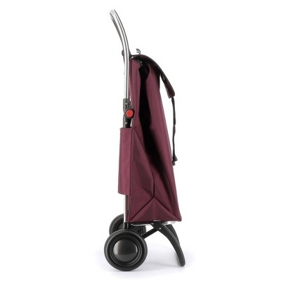 Rolser I-Max MF 2 Wheel Foldable Shopping Trolley Burgundy