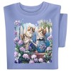 Collections Etc Garden Kitten Trio Short Sleeve Graphic T-Shirt - 2 of 4