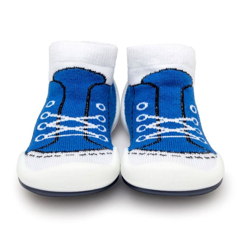 Komuello Toddler First Walk Sock Shoes - Sneakers Blue, 2 of 12