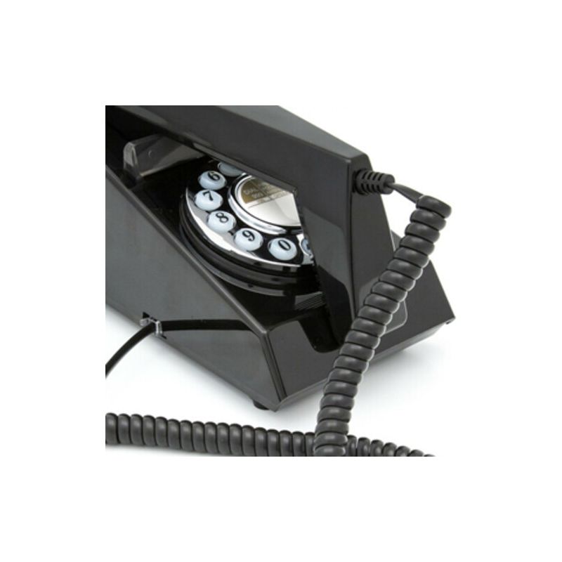 GPO Retro GPOTRMB Trim phone Desktop or Wall Mountable - Black, 4 of 7