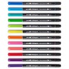 KINGART PRO Twin-Tip™ Brush Pens, 12 BRIGHT Colors - 2 of 4
