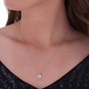 Pompeii3 2 ct Solitaire Lab Created Diamond Pendant available in 14K and Platinum - image 3 of 4