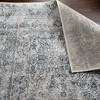 Modern Distressed Oriental Medallion Indoor Area Rug or Runner by Blue Nile Mills - 3 of 4