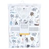 Hudson Baby Baby Long Sleeve Muslin Sleeping Bag, Wearable Blanket, Sleep Sack, Alphabet Animals, 0-6 Months - 2 of 2