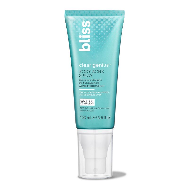 bliss Clear Genius Acne Body Spray - 3.5 fl oz, 1 of 6