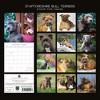 2026 Square Wall Calendar, Staffordshire Bull Terriers, 16-Month Animals Theme with 180 Reminder Stickers (12x12 In) - 4 of 4