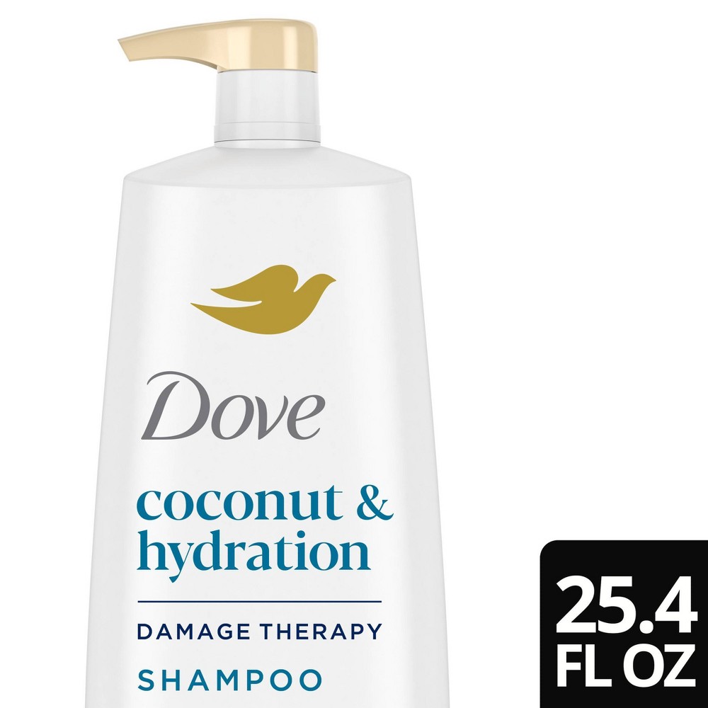 Photos - Hair Product Dove Beauty Coconut & Hydration Shampoo - 25.4 fl oz