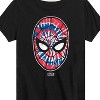 Boys' - Marvel - Spider-man Mask Tie Dye Flag Short Sleeve Graphic T-Shirt - 2 of 4