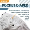 Kanga Care Rumparooz G3 Stay Dry Reusable One Size Pocket Cloth Diaper - 2 of 4