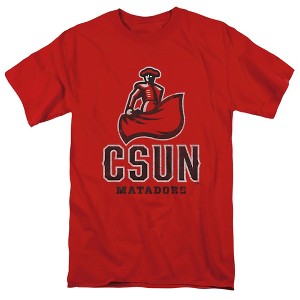 Men's California State University Northridge Official Distressed Primary T-Shirt California State University Northridge - 1 of 4