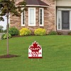 Big Dot of Happiness Canada Day - Outdoor Lawn Sign - Canadian Party Yard Sign - 1 Piece - image 3 of 4