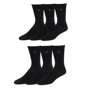 Dockers Men's Socks & Hosiery - 6-Pack Cushioned Athletic & Dress Crew Socks for Men - 1 of 4