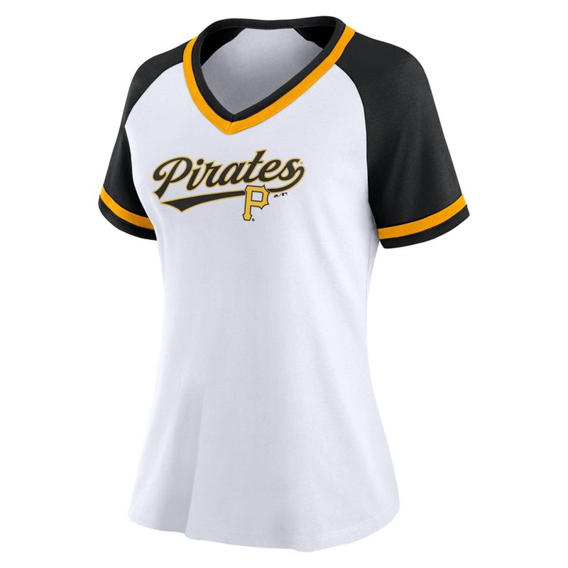 MLB Pittsburgh Pirates Women&#39;s Jersey T-Shirt, 2 of 4
