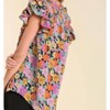 Women's Split Neck Floral Printed York Top - umgee - 3 of 3