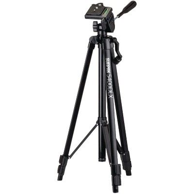 Sunpak® 5400DLX 54" Tripod with 3-Way Pan Head for Digital Cameras in Black