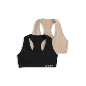Jockey Girls' Seamfree Microfiber Racerback Bralette - 2 Pack - 1 of 2