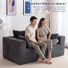 MAXYOYO Modular Sectional Sofa Couch, Sleeper Chair Modern Boneless Couch for Living Room, No Assembly Required - 3 of 4