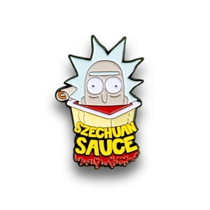 SalesOne LLC Rick and Morty Szechuan Sauce Pin | Official Rick & Morty Collector Series Pin - 1 of 4