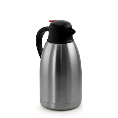  Dynore Stainless Steel Thermos for Tea/Coffee Serving  Flask/Kettle/Pitcher with Handle for Home and Office 1000 ml- Set of 2 :  Home & Kitchen