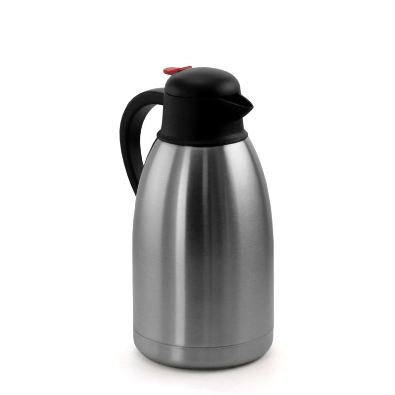 MegaChef 2L Stainless Steel Thermal Beverage Carafe for Coffee and Tea, 1 of 5
