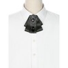 INSPIRE CHIC Women's Rhinestone Brooch Tie Pre-tied Ribbon Ties for Elegant Party - 4 of 4