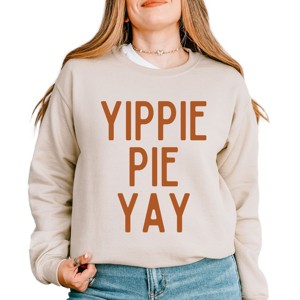 Simply Sage Market Yippie Pie Yay Sweatshirt - 1 of 4