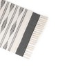 Okuna Outpost Boho Themed 23.6" x 35" Bathroom Rug Mat with Tassels, Indoor Outdoor Bedroom Bath Decor, Grey Bohemian - 4 of 4