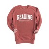 Simply Sage Market Women's  Garment Dyed Graphic Sweatshirt Reading Sweatshirt - 2 of 4