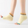 Solid Color Rainbow Toe Socks from the Sock Panda (Women's Sizes, Adult Medium) - 2 of 3