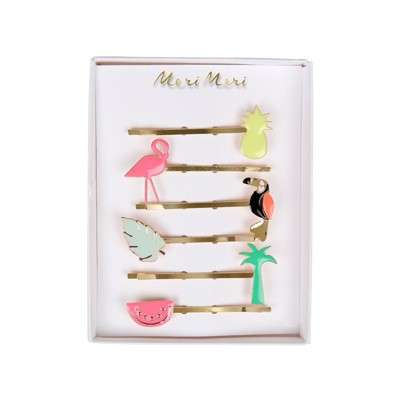 Meri Meri Tropical Enamel Hair Slides