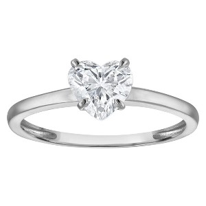 Naturalux 14K Gold 1 CT Lab Grown Diamond Solitaire Ring - 1 of 4