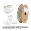 Unique Bargains Gift Wrapping Wide Star Sheer Wired Sparkly Chiffon Ribbon 1 Pc - 3 of 4