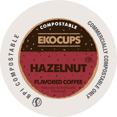 EkoCups Hazelnut Compostable Coffee Pods