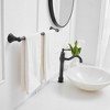 BWE Traditional Wall Mounted Bathroom Accessories Towel Bar Space Saving and Easy to Install - 3 of 4