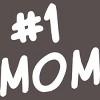 Men's Design By Humans Mother's Day 1# Best Mom in the World By happieeagle T-Shirt - 2 of 2