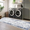 Washable Area Rugs, Vintage Printed Indoor Floor Carpet with Non-Slip Backing, Oriental Distressed Accent Rugs - 3 of 4