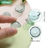 Unique Bargains Glass Jellyfish Beads, Glass Wind Bell Bead Caps - 3 of 4
