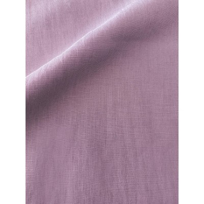 Lavender 24x24 Linen Throw Pillow with Down Alternative