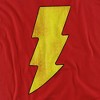 Dc Shazam Logo Distressed Adult T-Shirt - 2 of 4