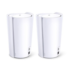 TP-Link Deco AX5700 Tri-Band Smart Whole Home Mesh Wi-Fi 6 System Black (2-Pack) Manufacturer Refurbished - 1 of 3