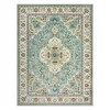 Lahome Boho Traditional 9'x12' Area Rugs Ultra-Thin Soft Washable Rugs for Living Room Non-Shed Print Indoor Carpet for Bedroom Playroom Nursery - 3 of 4