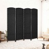 BestMassage 4/6/8 Panel Folding Privacy Screen Space Divider for Room Office and Studio - 2 of 4