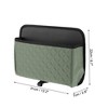 Unique Bargains Auto Trash Can With Lanyard Hanging Front Rear Seats Trash Bin 1 Pc - 3 of 4