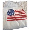 Women's Floral American Flag Tee Shirt - Chaudoin Creations - 4 of 4